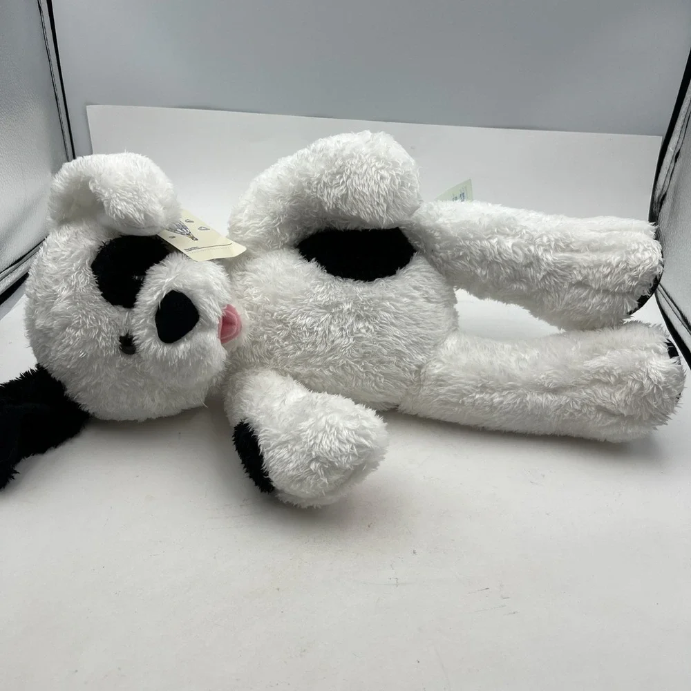 Build A Bear Cookies And Cream Black And White Puppy Dog Spots Plush 16